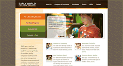 Desktop Screenshot of earlyworldschool.com
