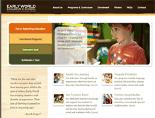 Tablet Screenshot of earlyworldschool.com